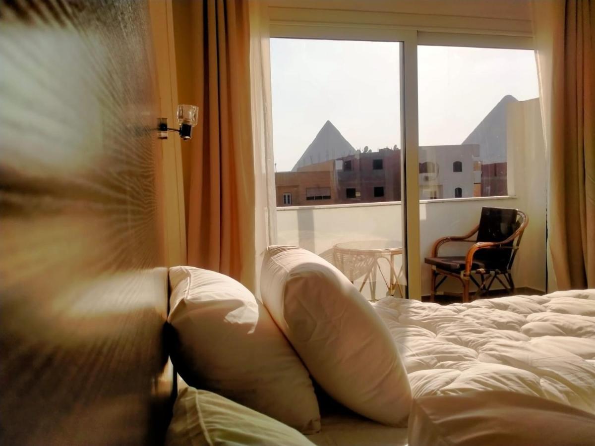 Hassan Pyramids Hotel Kafret el-Gabal Eksteriør billede