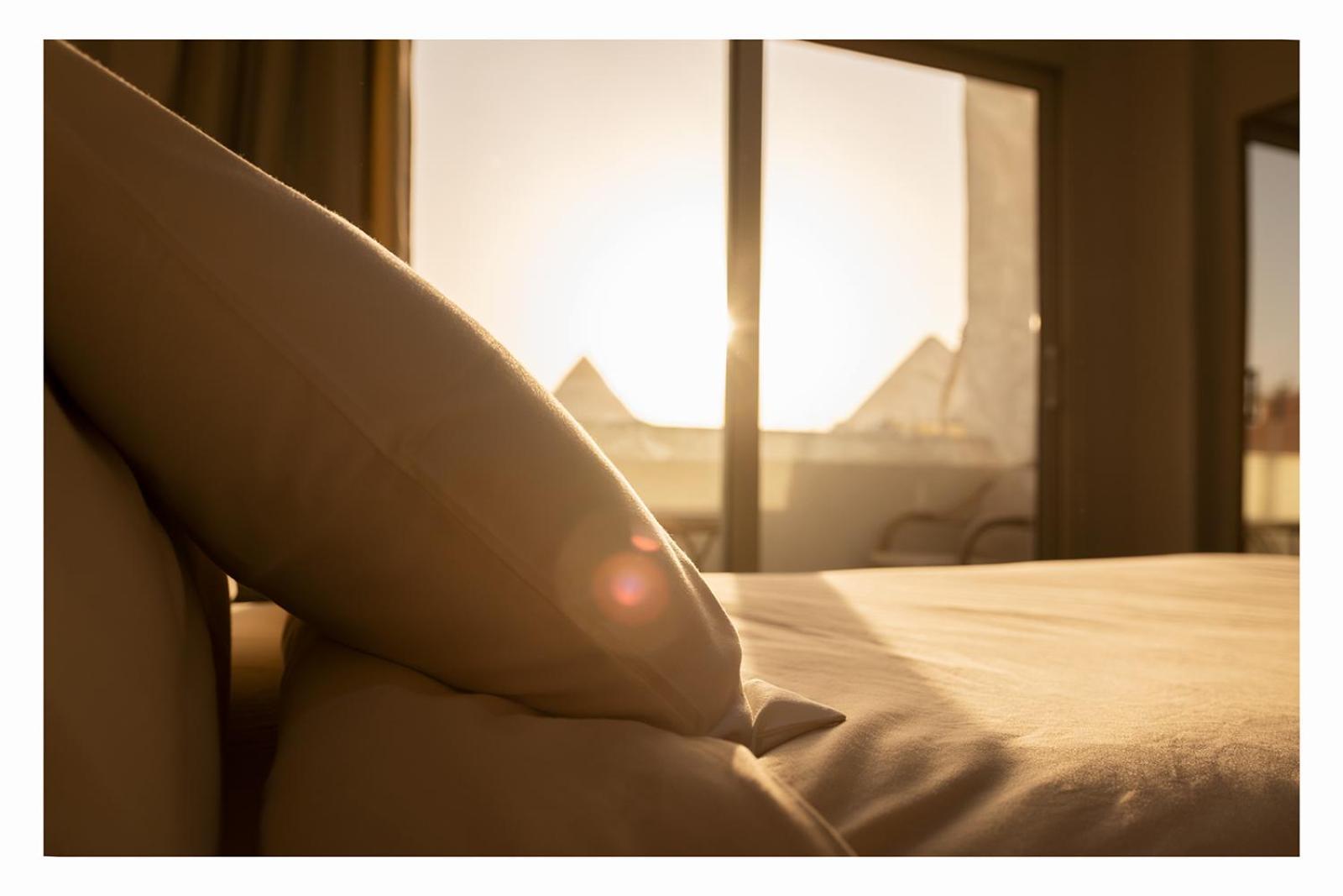 Hassan Pyramids Hotel Kafret el-Gabal Eksteriør billede